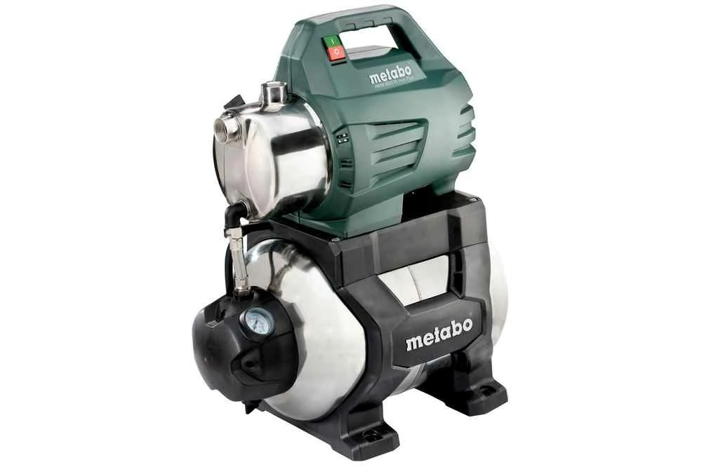 Metabo Surpresseur Avec Réservoir Hww 4500/25 Inox Plus - 1300w - Hauteur De Refoulement Max. 48m 1 Metabo Surpresseur Avec Réservoir Hww 4500/25 Inox Plus - 1300w - Hauteur De Refoulement Max. 48m