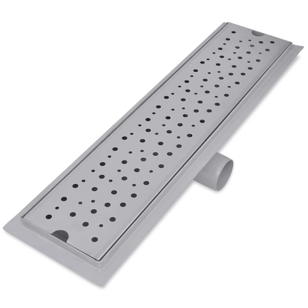 VIDAXL Drain De Douche Linéaire 2 Pcs 530 X 140 Mm Acier Inoxydable 7 VIDAXL Drain De Douche Linéaire 2 Pcs 530 X 140 Mm Acier Inoxydable – Image 7