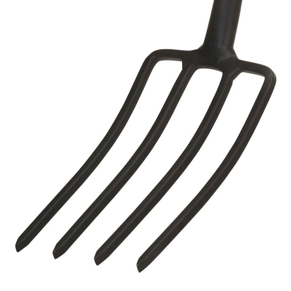 VIDAXL Fourche à Creuser De Jardin Avec Poignée En D Acier 6 VIDAXL Fourche à Creuser De Jardin Avec Poignée En D Acier – Image 6