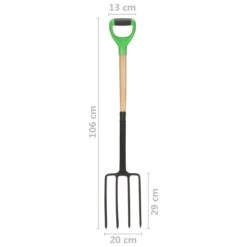 VIDAXL Fourche à Creuser De Jardin Avec Poignée En D Acier Et Bois Dur 13 VIDAXL Fourche à Creuser De Jardin Avec Poignée En D Acier Et Bois Dur -Karch Jardin Magasin 6464c634bf2420.69234672