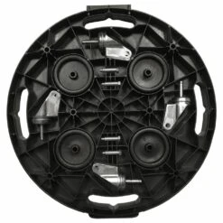 VIDAXL Support Sur Roulettes Pour Plantes Diamètre 40 Cm Noir 275 Kg -Karch Jardin Magasin 64798cbd5a9897.25714066