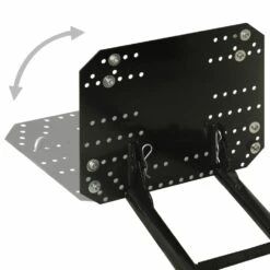 VIDAXL Chasse-neige Pour Vtt 115x38 Cm Noir -Karch Jardin Magasin 6480d37b94d087.93308578